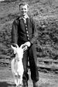 Derek Soames with Goat